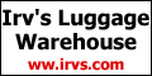 View Irv's Luggage Warehouse website